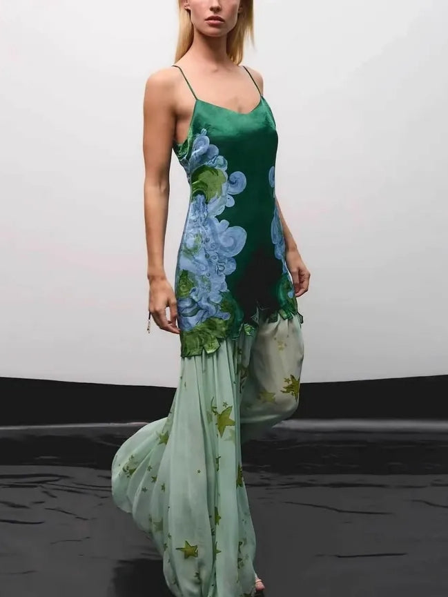 Original Runaway Star Drop Waist Maxi Dress