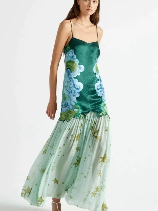 Original Runaway Star Drop Waist Maxi Dress