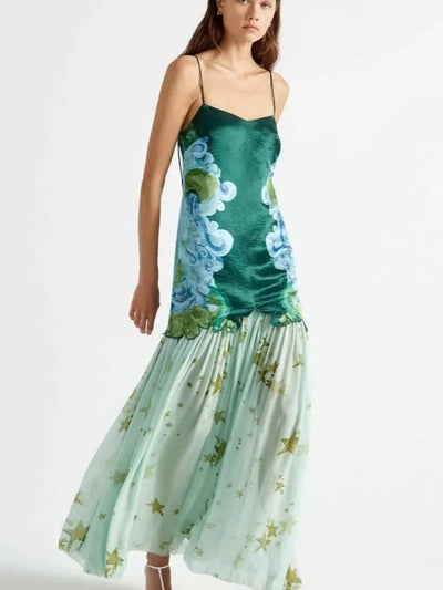 Original Runaway Star Drop Waist Maxi Dress