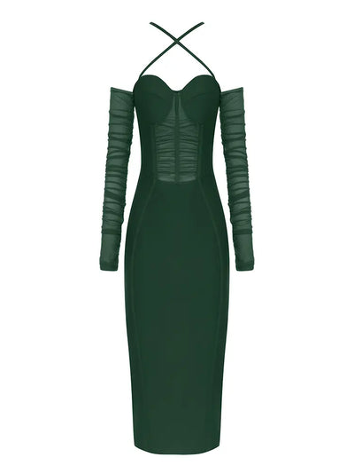 Sexy Off-Shoulder Backless Dress